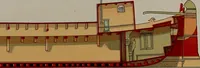 An illustration from Shipbuilding from its beginnings (1913)