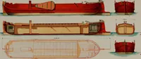 An illustration from Shipbuilding from its beginnings (1913)