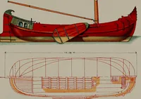 An illustration from Shipbuilding from its beginnings (1913)