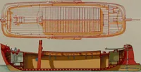 An illustration from Shipbuilding from its beginnings (1913)