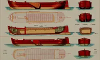 An illustration from Shipbuilding from its beginnings (1913)