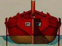 An illustration from Shipbuilding from its beginnings (1913)