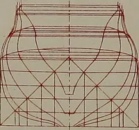 An illustration from Shipbuilding from its beginnings (1913)