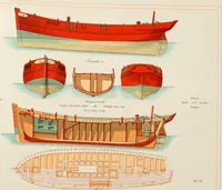 An illustration from Shipbuilding from its beginnings (1913)