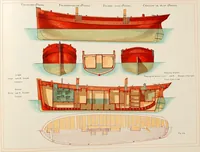 An illustration from Shipbuilding from its beginnings (1913)