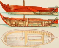 An illustration from Shipbuilding from its beginnings (1913)