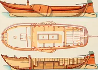 An illustration from Shipbuilding from its beginnings (1913)