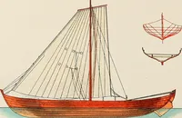 An illustration from Shipbuilding from its beginnings (1913)