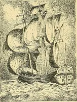 An illustration from Shipbuilding from its beginnings (1913)