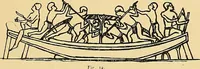 An illustration from Shipbuilding from its beginnings (1913)