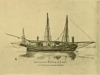 An illustration from Shipbuilding from its beginnings (1913)