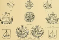 An illustration from Shipbuilding from its beginnings (1913)