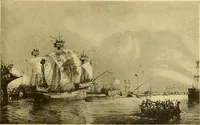 An illustration from Shipbuilding from its beginnings (1913)