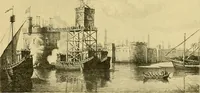 An illustration from Shipbuilding from its beginnings (1913)