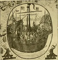 An illustration from Shipbuilding from its beginnings (1913)