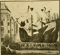 An illustration from Shipbuilding from its beginnings (1913)