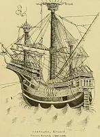 An illustration from Shipbuilding from its beginnings (1913)