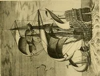 An illustration from Shipbuilding from its beginnings (1913)