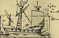 An illustration from Shipbuilding from its beginnings (1913)