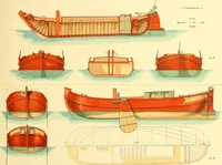 An illustration from Shipbuilding from its beginnings (1913)