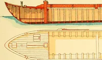 An illustration from Shipbuilding from its beginnings (1913)