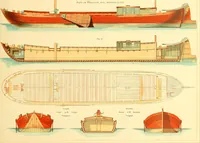An illustration from Shipbuilding from its beginnings (1913)