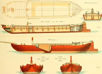 An illustration from Shipbuilding from its beginnings (1913)