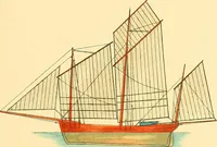 An illustration from Shipbuilding from its beginnings (1913)