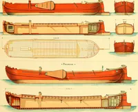 An illustration from Shipbuilding from its beginnings (1913)