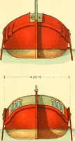 An illustration from Shipbuilding from its beginnings (1913)