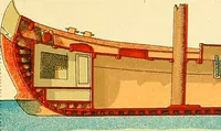 An illustration from Shipbuilding from its beginnings (1913)