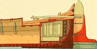 An illustration from Shipbuilding from its beginnings (1913)