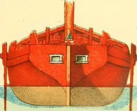An illustration from Shipbuilding from its beginnings (1913)