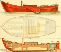 An illustration from Shipbuilding from its beginnings (1913)