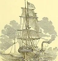 An illustration from Ship's papers, ca. 1827-1907 (1827)