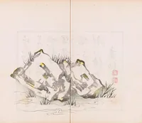 An illustration from Shi zhu zhai shu hua pu (1879)