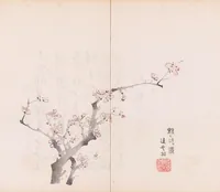 An illustration from Shi zhu zhai shu hua pu (1879)