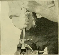 Picture 31 of 183 from Shop practice for home mechanics, use of tools, shop processes, construction of small machines. Contains a chapter also on theoretical mechanics and on miscellaneous information relative to shop work (1920), leaf 61