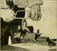 Picture 35 of 183 from Shop practice for home mechanics, use of tools, shop processes, construction of small machines. Contains a chapter also on theoretical mechanics and on miscellaneous information relative to shop work (1920), leaf 67