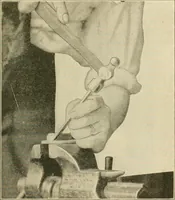 Picture 36 of 183 from Shop practice for home mechanics, use of tools, shop processes, construction of small machines. Contains a chapter also on theoretical mechanics and on miscellaneous information relative to shop work (1920), leaf 72