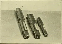 Picture 37 of 183 from Shop practice for home mechanics, use of tools, shop processes, construction of small machines. Contains a chapter also on theoretical mechanics and on miscellaneous information relative to shop work (1920), leaf 73