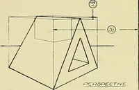 An illustration from Shop sketching, a course of problems for mechanical drawing students (1919)