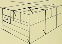 An illustration from Shop sketching, a course of problems for mechanical drawing students (1919)