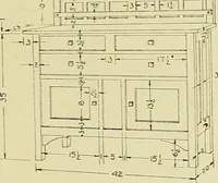 An illustration from Shop sketching, a course of problems for mechanical drawing students (1919)
