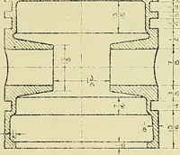 An illustration from Shop sketching, a course of problems for mechanical drawing students (1919)