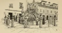An illustration from The shores of the Adriatic, the Austrian side : the Küstenlande, Istria, and Dalmatia (1908)