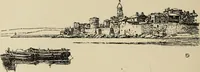 An illustration from The shores of the Adriatic, the Austrian side : the Küstenlande, Istria, and Dalmatia (1908)