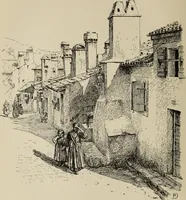 An illustration from The shores of the Adriatic, the Austrian side : the Küstenlande, Istria, and Dalmatia (1908)