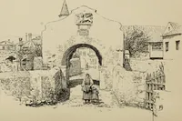An illustration from The shores of the Adriatic, the Austrian side : the Küstenlande, Istria, and Dalmatia (1908)