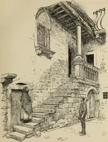 An illustration from The shores of the Adriatic, the Austrian side : the Küstenlande, Istria, and Dalmatia (1908)